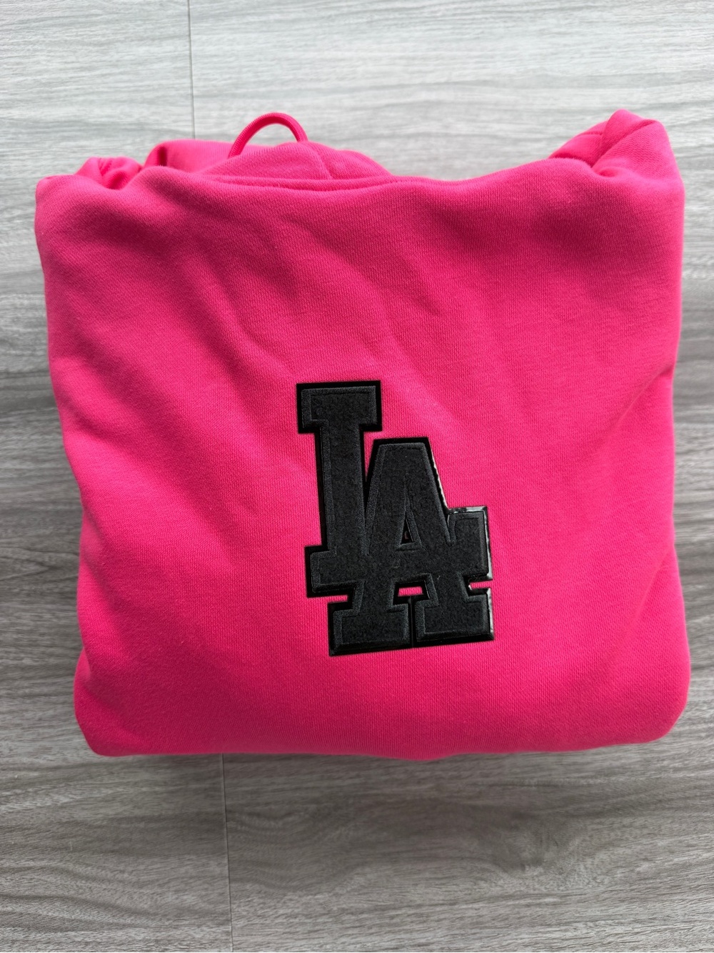 Pro Standard LA Dodgers Hot Pink Fleece Pullover Hoodie Mens Size 2XL